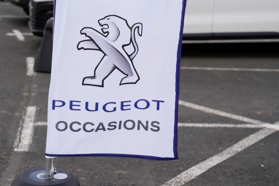 Publicité pour Peugeot occasion